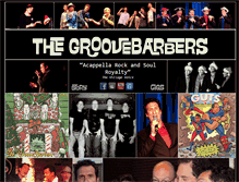 Tablet Screenshot of groovebarbers.com